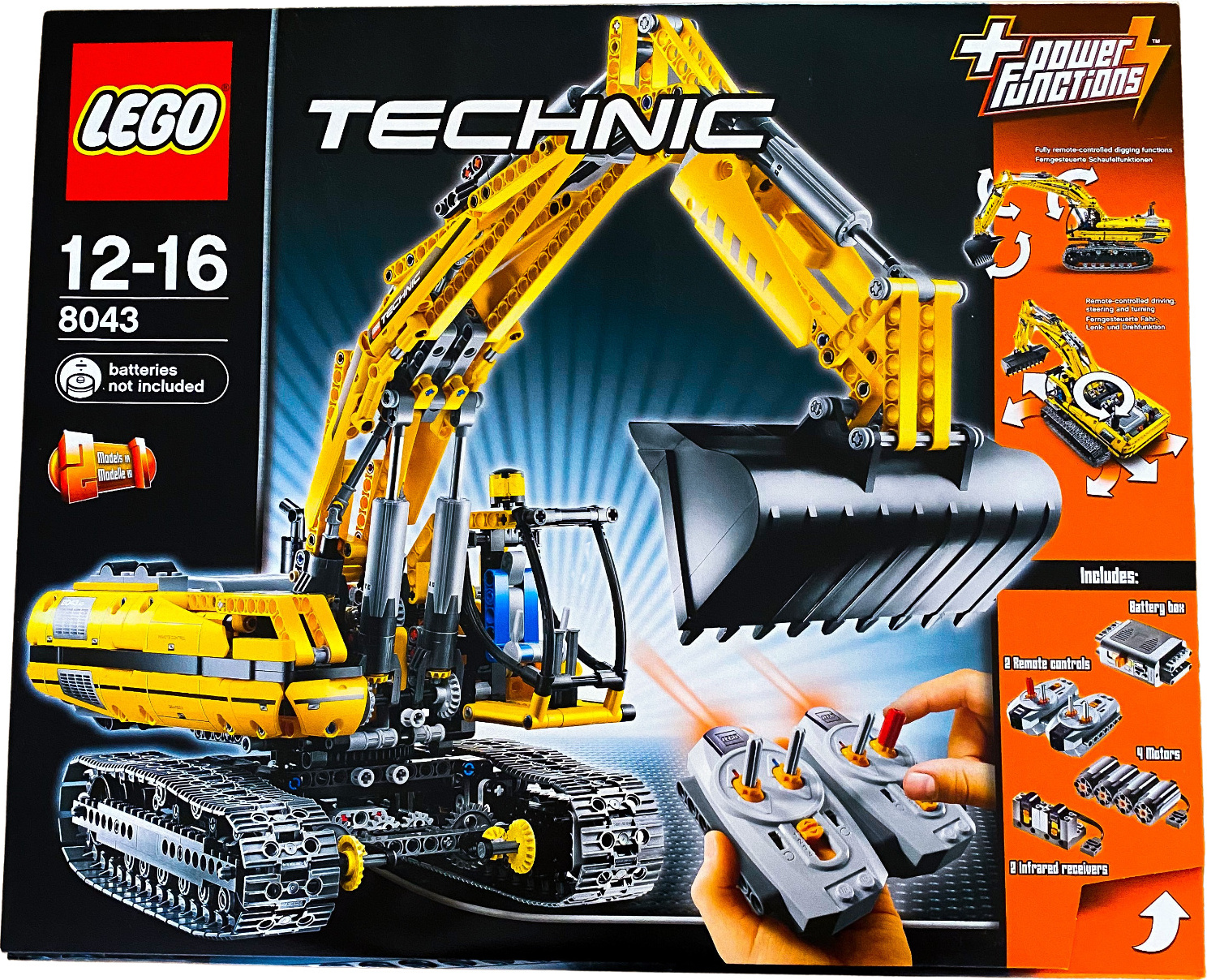 LEGO Technic Motorisierter Raupenbagger