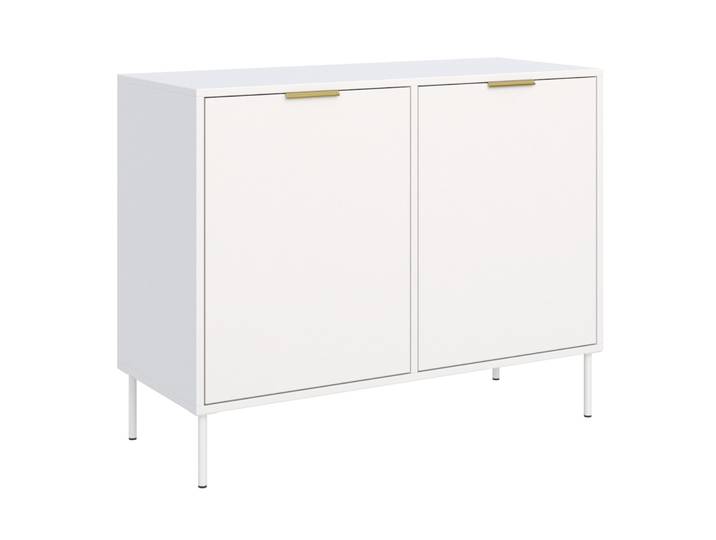 Zweittürige Kommode Vena 100 cm weiß