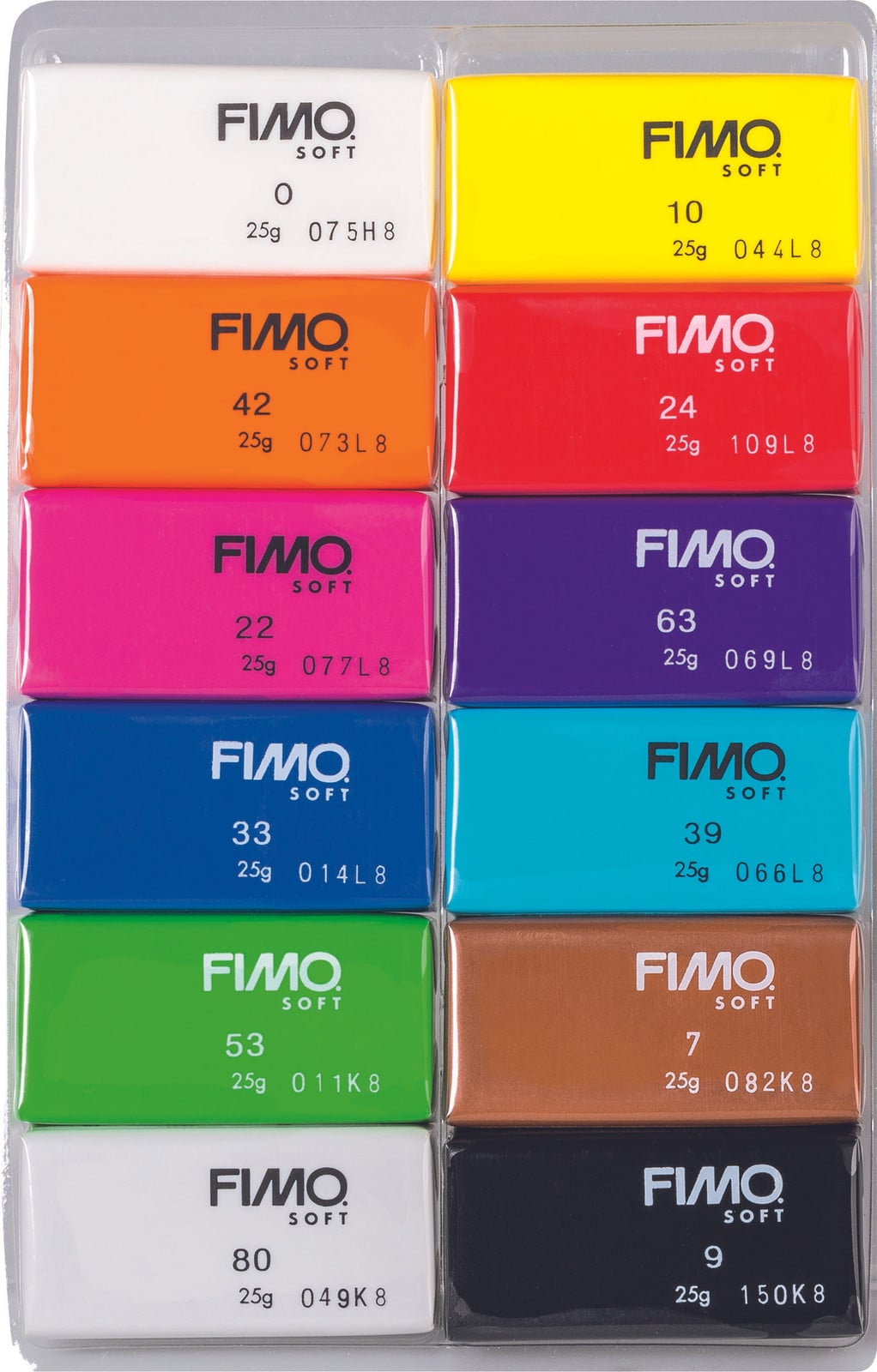 Staedtler Fimo Soft Modelleerbare Massa Set met MP BaC