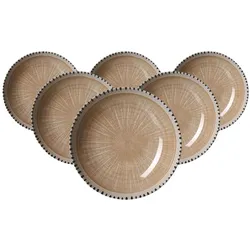 Ritzenhoff & Breker Natura Suppenteller, Teller, Beige