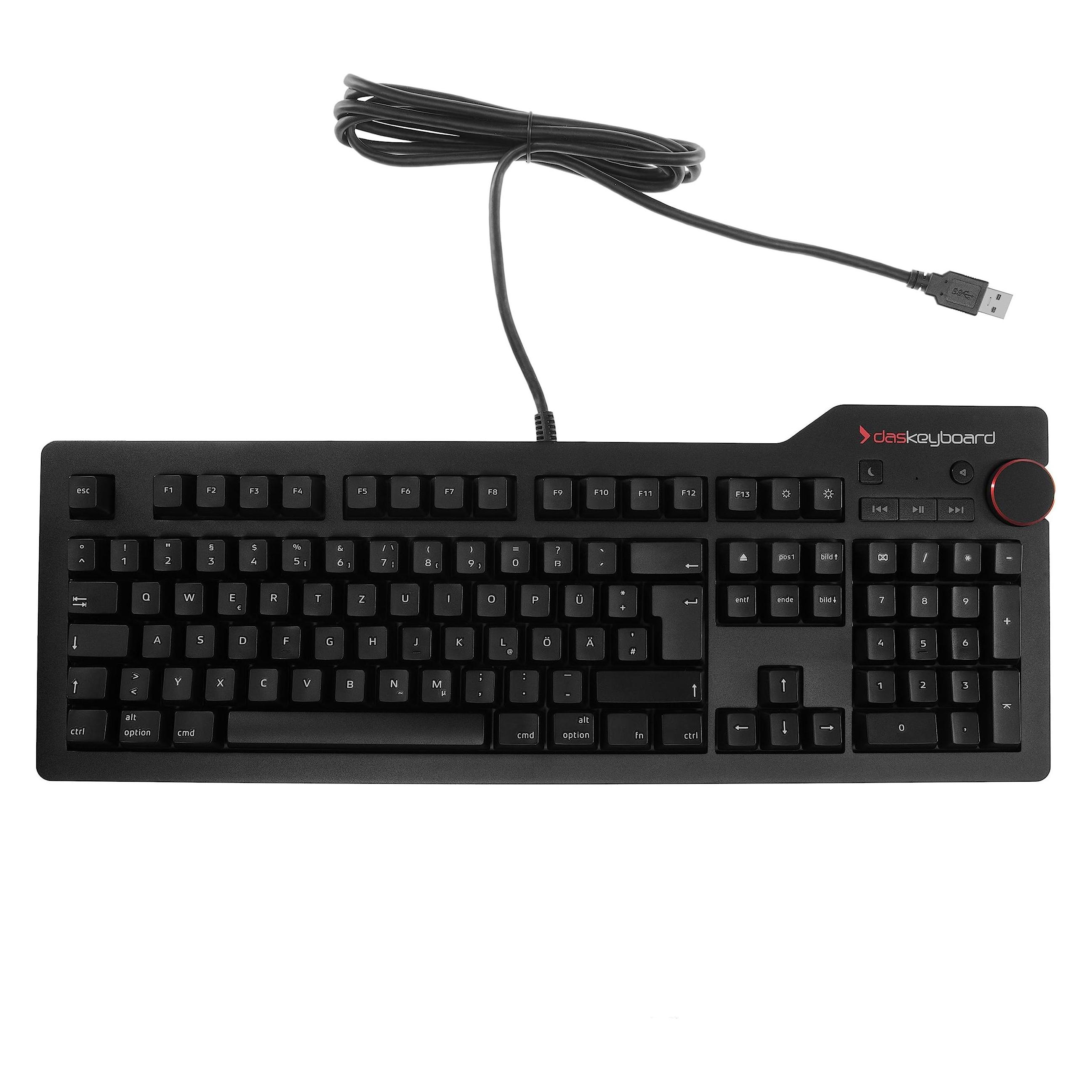 Das Keyboard DKB 4 Professional MAC MX Brown DE (DE, Kabelgebunden) (DASK4MACSFT-DE)