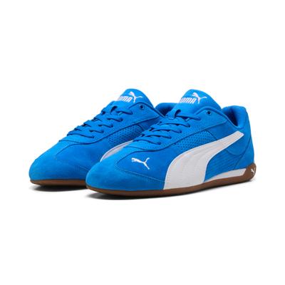 Sneaker PUMA "REPLICATCH SD", Herren, Gr. 39, atmungsaktiv, ultra blau, puma weiß, Leder, Schuhe Sneaker, für vielseitige Aktivitäten, mit leicht profilierter Gummilaufsohle