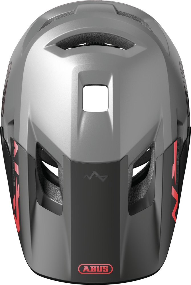 ABUS Helm YOUDROP Ti silver S 10098087-01
