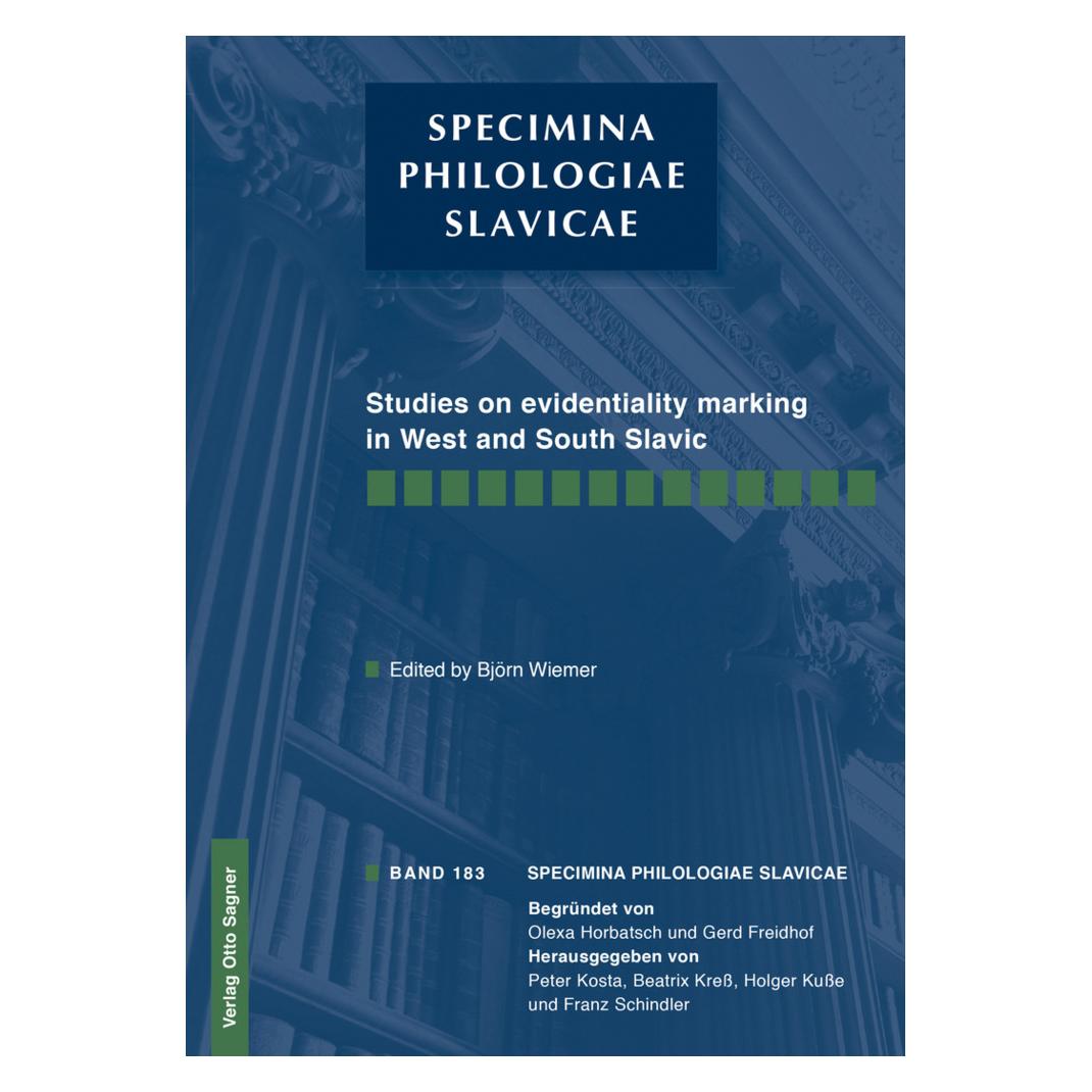 Peter Lang Studies on evidentiality marking in West and South Slavic (Englisch, Softcover, Björn Wiemer) (56023768)