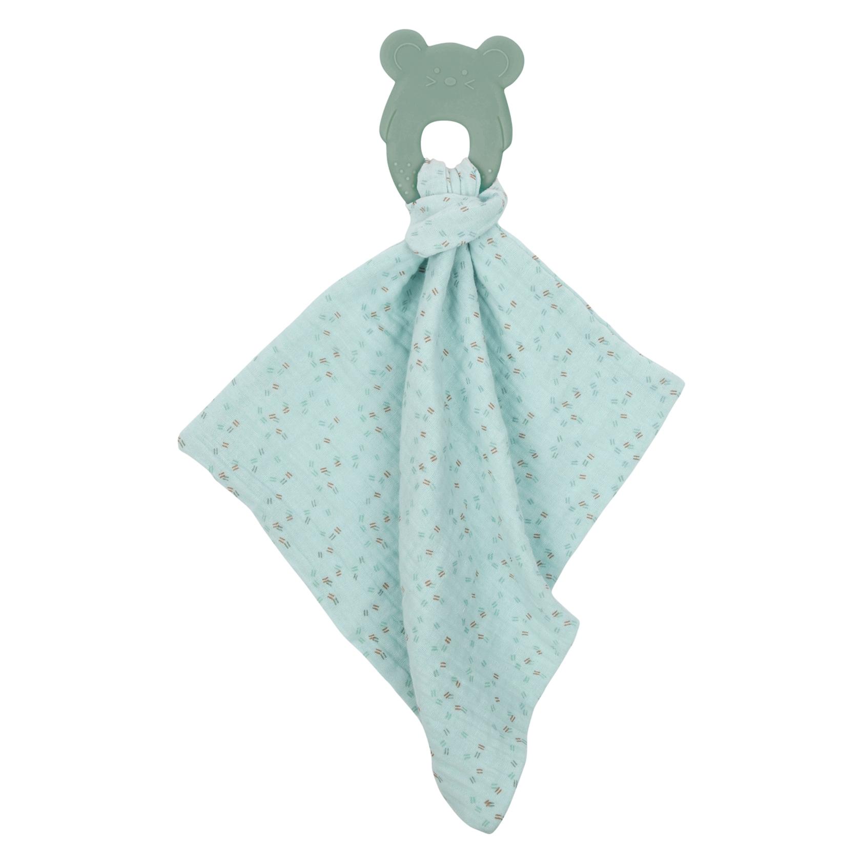 Nattou Kuscheltuch mit Beissring (38 x 33 cm) (877879)