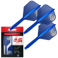 Target Japan K-Flex Blau Logo No.6 Standard Flight-Shaft-System