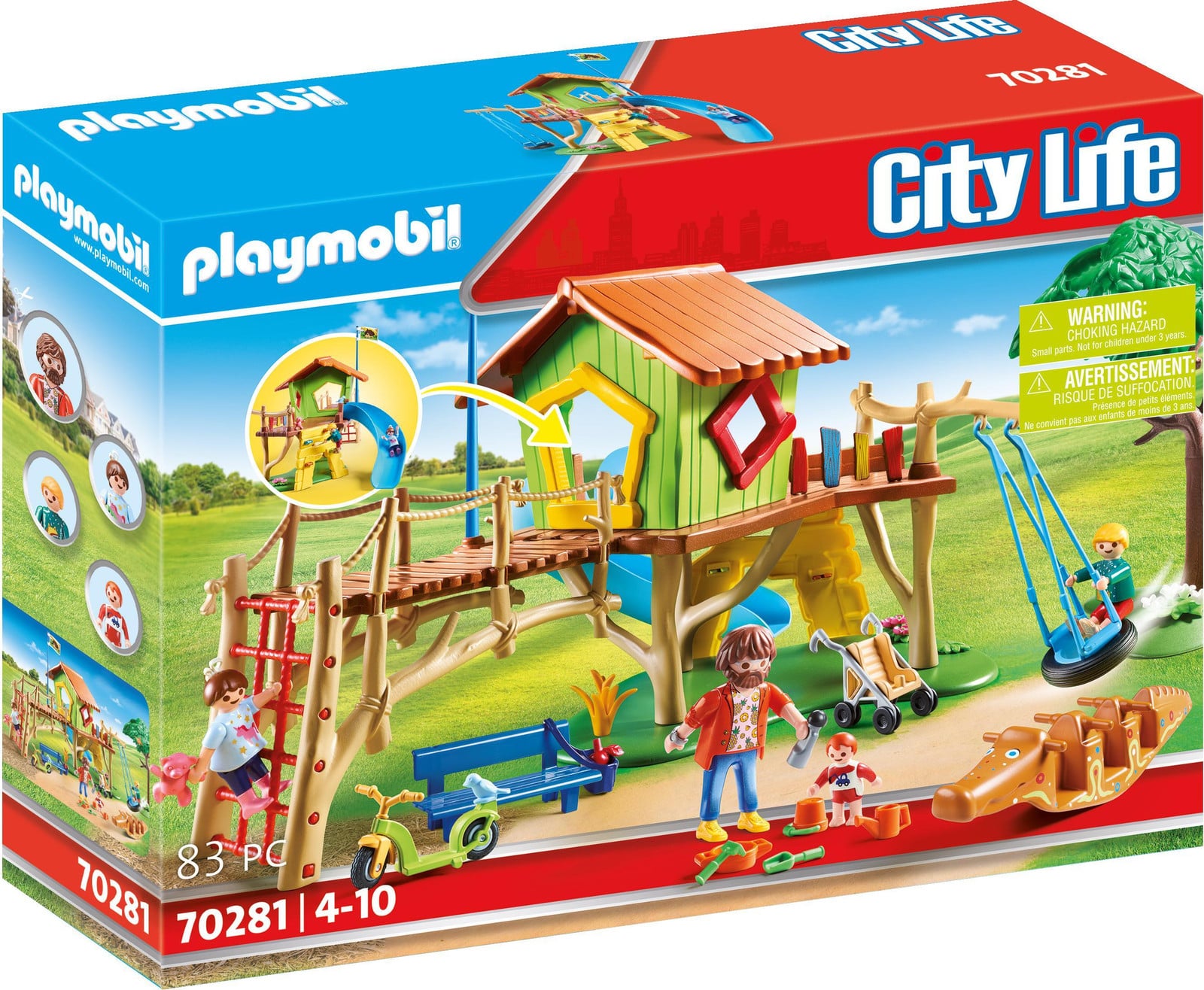 Playmobil City Life Avonturenspeelplaats 70281