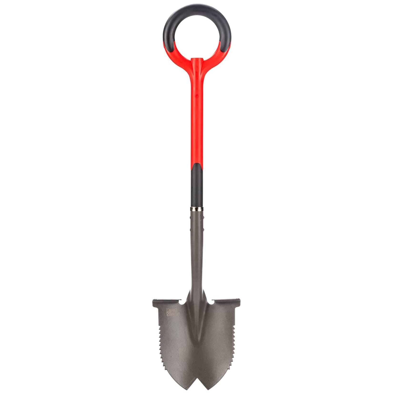 Root Slayer® Radius Garden Wurzelschaufel mit Stiel Root Slayer Rundkopfschaufel