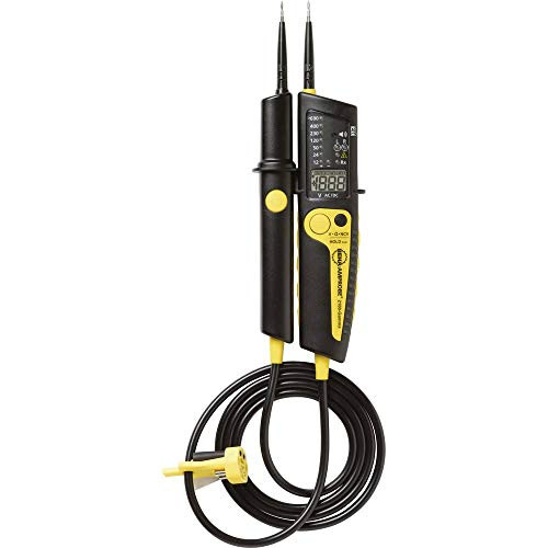 Beha Amprobe 2100-GAMMA tweepolige spanningstester en doorweerstandsmeter, 12-1000 V/AC, 12-1200 V/DC, LED, LCD, CAT II