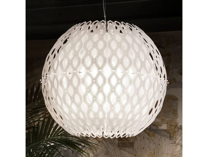 Charlotte Globe Pendelleuchte - Slamp - Wohnzimmer - Design - Kunststoff - Kugel