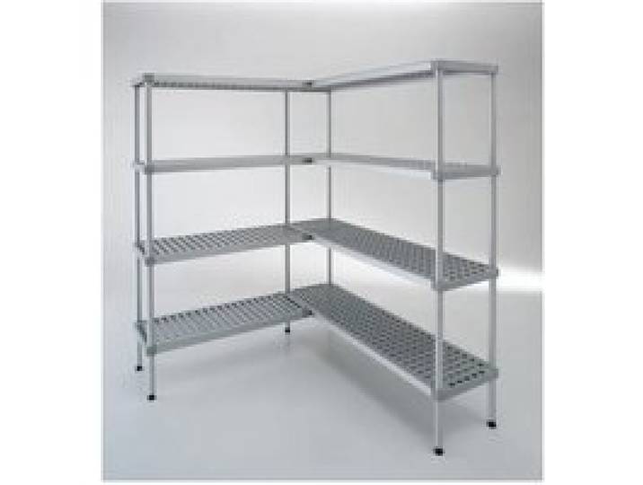 Système de Rayonnage à Etagères pour Chambre Froide Professionnelle 2100 x 1800 mm - Tefcold