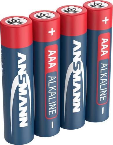 Ansmann LR03 Red-Line Micro (AAA)-Batterie Alkali-Mangan 1.5V 4St.