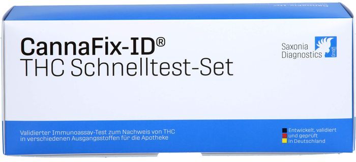Saxonia Diagnostics GmbH CANNAFIX-ID THC Schnelltest-Set 5 St.