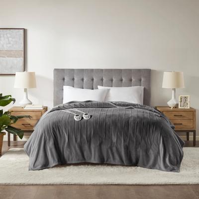 Plush Heated Blanket by Serta