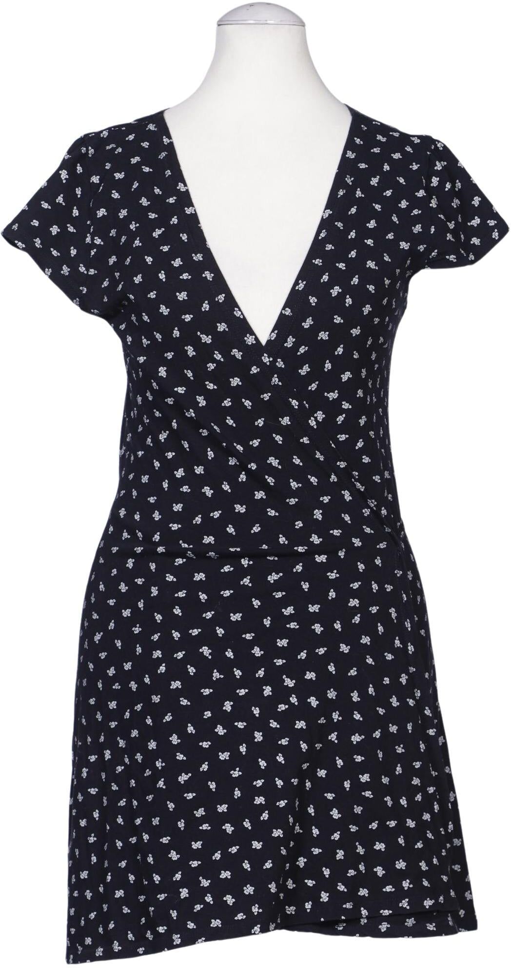 Brandy Melville Damen Kleid, Marineblau, Gr. XS, Baumwolle - Second Hand