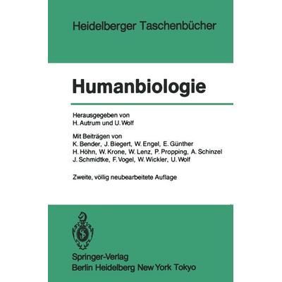 Humanbiologie, Taschenbuch von , Springer Berlin, 978-3-540-12435-1