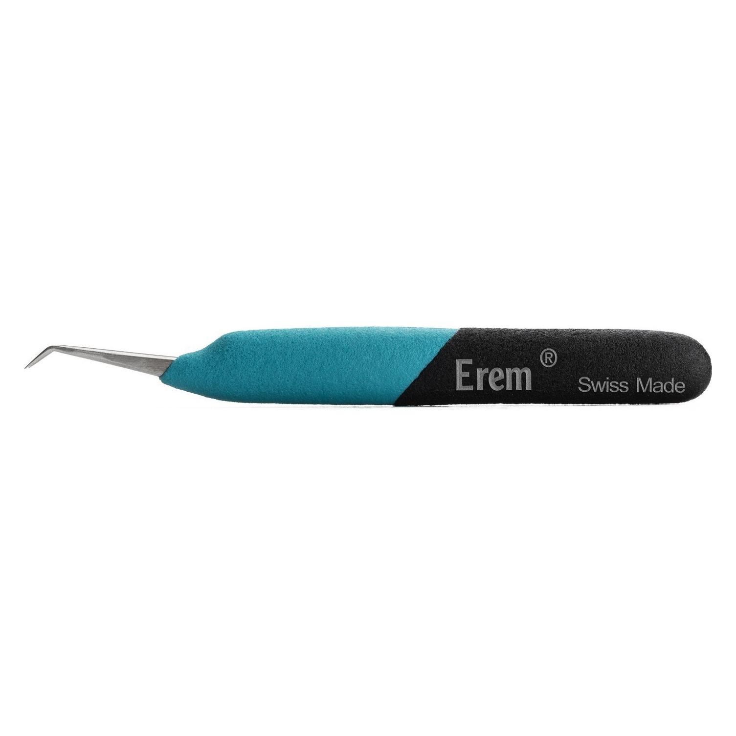 Weller Erem Präzisionspinzette, 30° abgewinkelt/Spitz, Edelstahl 115mm (E5CSA)