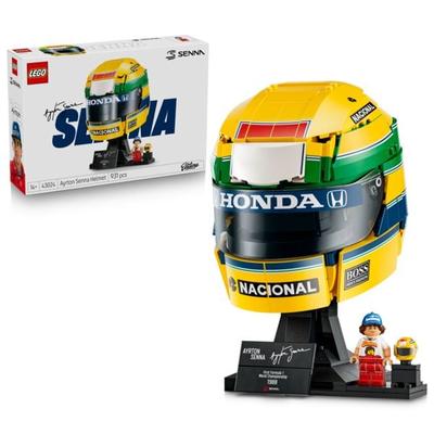 LEGO Editions Ayrton Senna Helm F1 Fanartikel Modellbausatz 43024