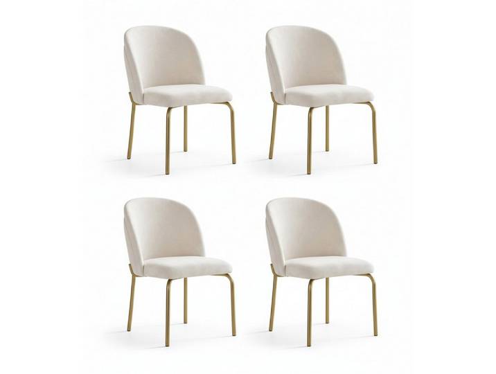 JVmoebel Esszimmerstuhl 4 moderne Stühle – komfortabel und stilvoll im Design (4 St), Made in Europa