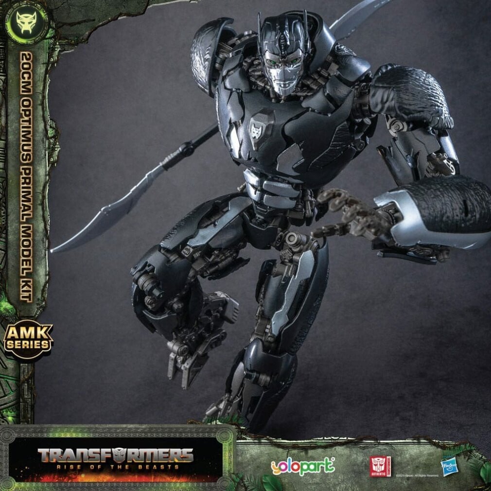Yolopark Transformers Rise of the Beasts AMK-serie plastic modelbouwset Optimus Primal 20 cm