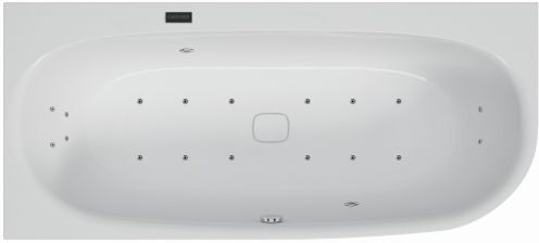 Hoesch Monolith Whirlwanne iSensi Eck 1700x750 Monolith links mit Überlaufbefüllung chrom 3815i.010305002