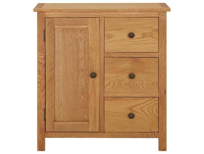 Armoire en bois de chêne massif - Haute qualité - 3 tiroirs - Style classique - intemporel