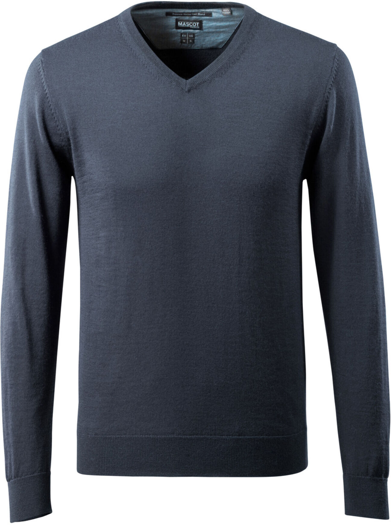 Mascot Strickpullover V-Ausschnitt Merinowolle 2XL schwarzblau (50635-989-010-2XL)