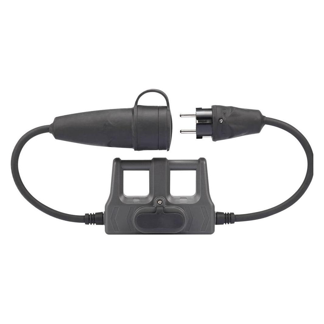 Voltcraft Messadapter ( Schutzkontakt-Gummi-Stecker (DLA-1L 16)