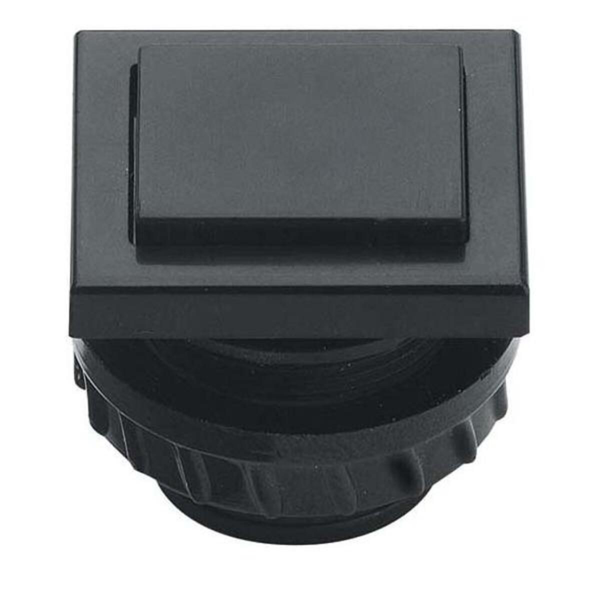 Grothe Deurbelknop model 61045 Protact 681 KS zwart/zwart