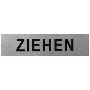 ProPlus Hinweisschild SF972084, Aluminium, 16 x 4 cm, Ziehen