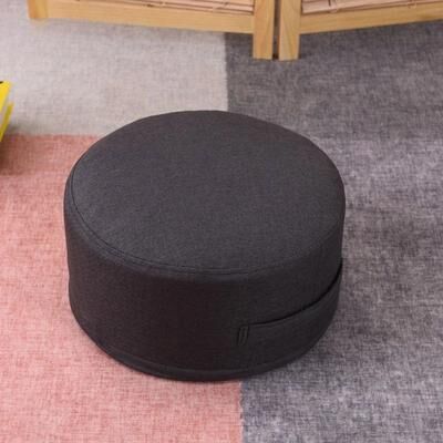 Inspire Essentials Round Floor Cushion Thick Tatami Seat Cushion Washable Floor Pillow 1