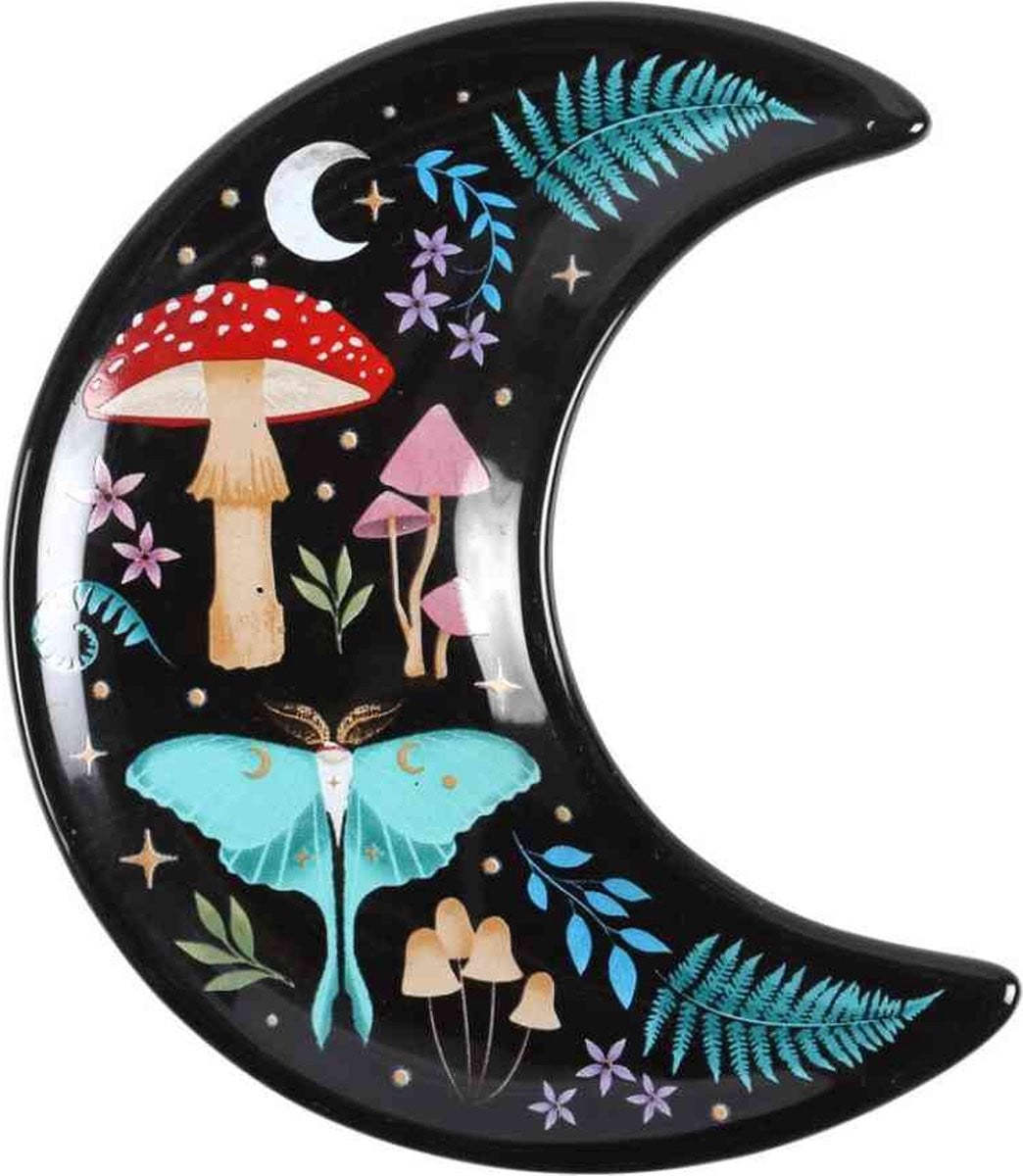 Something Different Crescent Moon Dark Forest Decoratieschaaltje - Multicolours