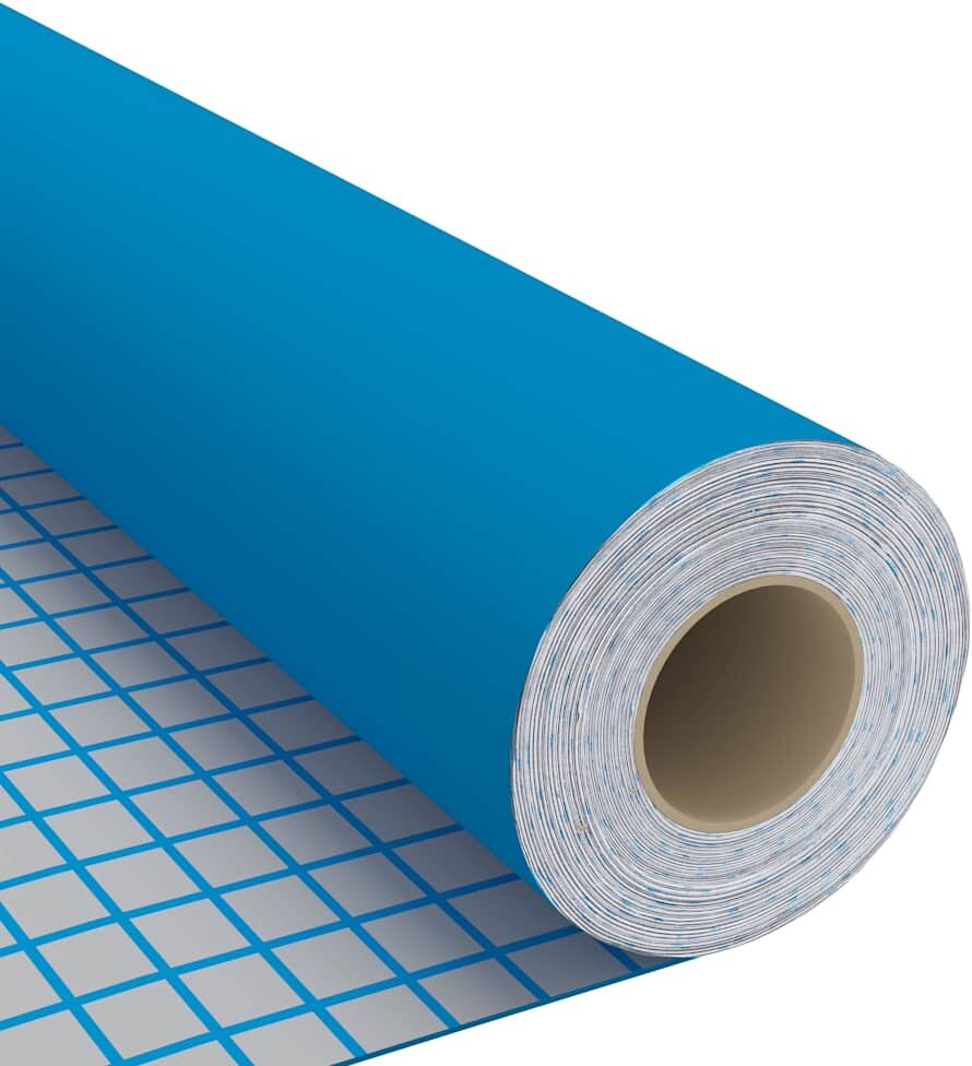vidaXL Film autoadhésif pour meubles Azuré 500x90 cm PVC