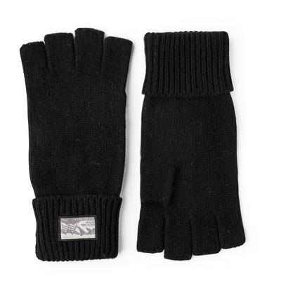 Hestra - Raggwool Half Finger - Handschuhe Gr 6 schwarz