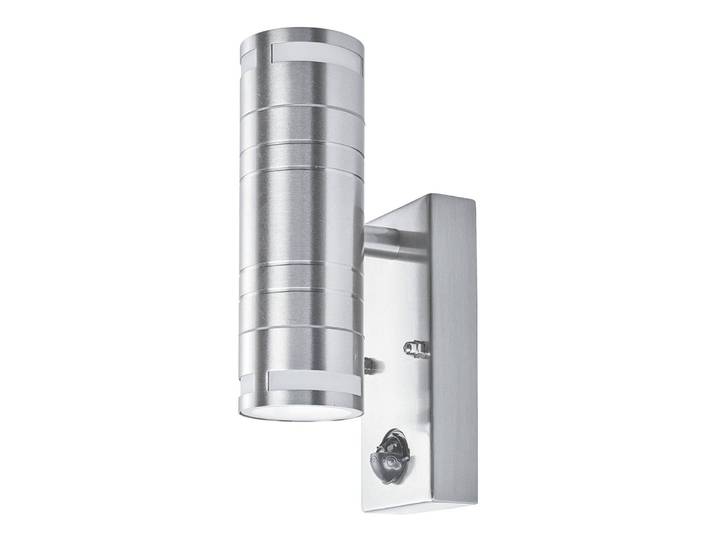 Applique murale LED Metro avec capteur 7 x 22 x 11cm Argenté/Argenté