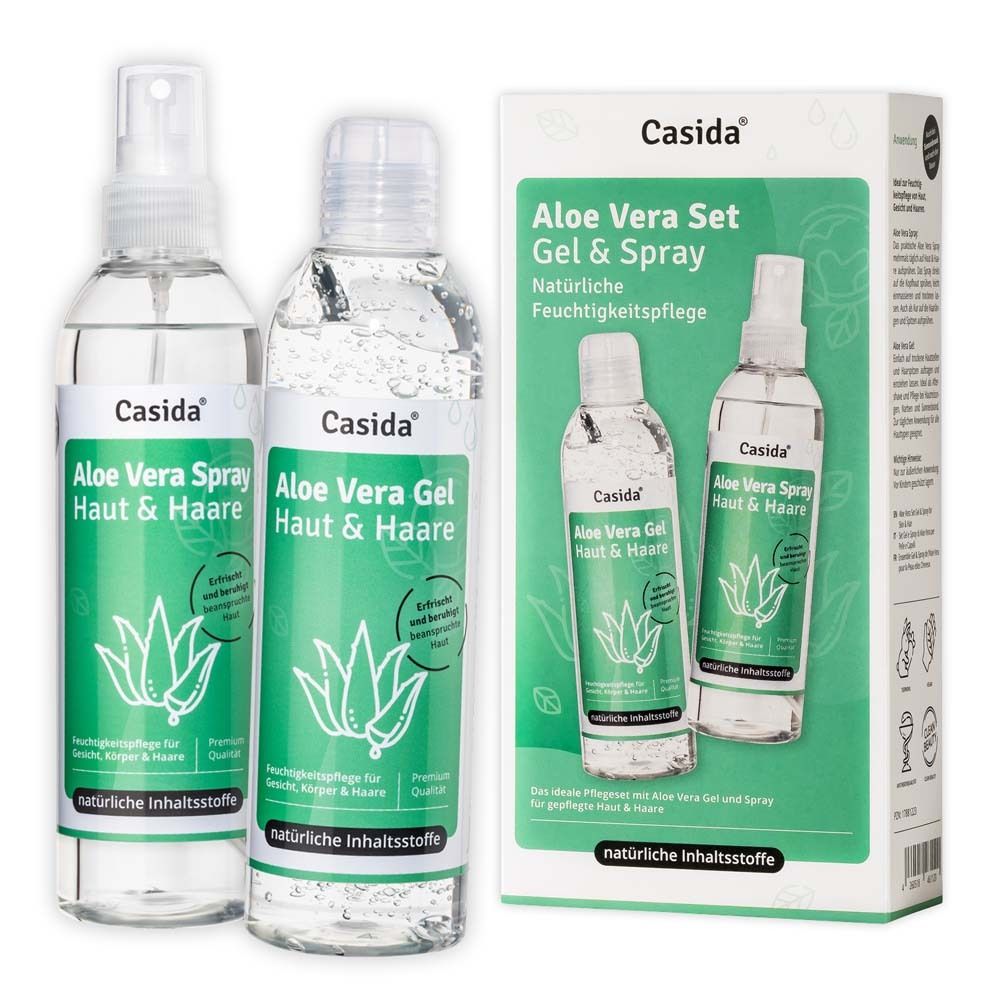 Aloe Vera GEL+Aloe Spray Set 2x200 ml Gel