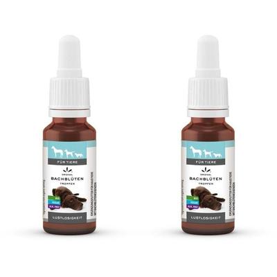 Bachblüten Tiere Tropfen Lustlosigkeit x2 2x20 ml