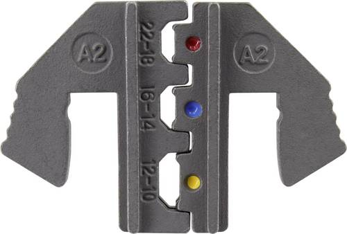 TOOLCRAFT PLE-0A2 Crimp-Einsätze Isolierte Steckverbinder Quetschbereich: 0.5 bis 6mm² Passend für Marke (Zangen): TOOLCRAFT