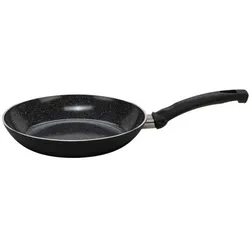 Ballarini Nola Bratpfanne, 24 cm Aluminium Keramikbeschichtung, Pfanne + Kochtopf, Schwarz