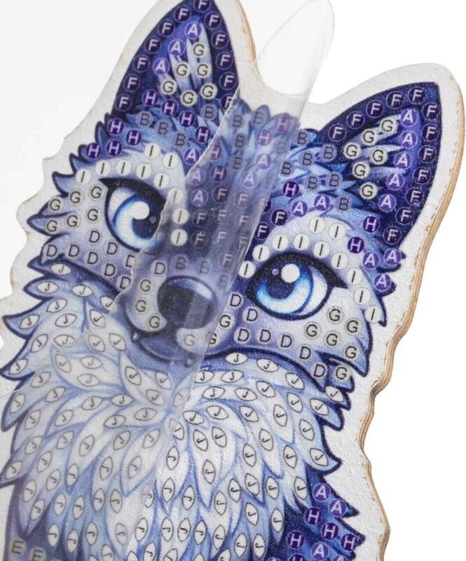CRYSTAL ART Kit figurine à diamanter - Renard Titan