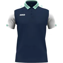 JAKO Dynamic Poloshirt 915 - marine/weiß/minze M