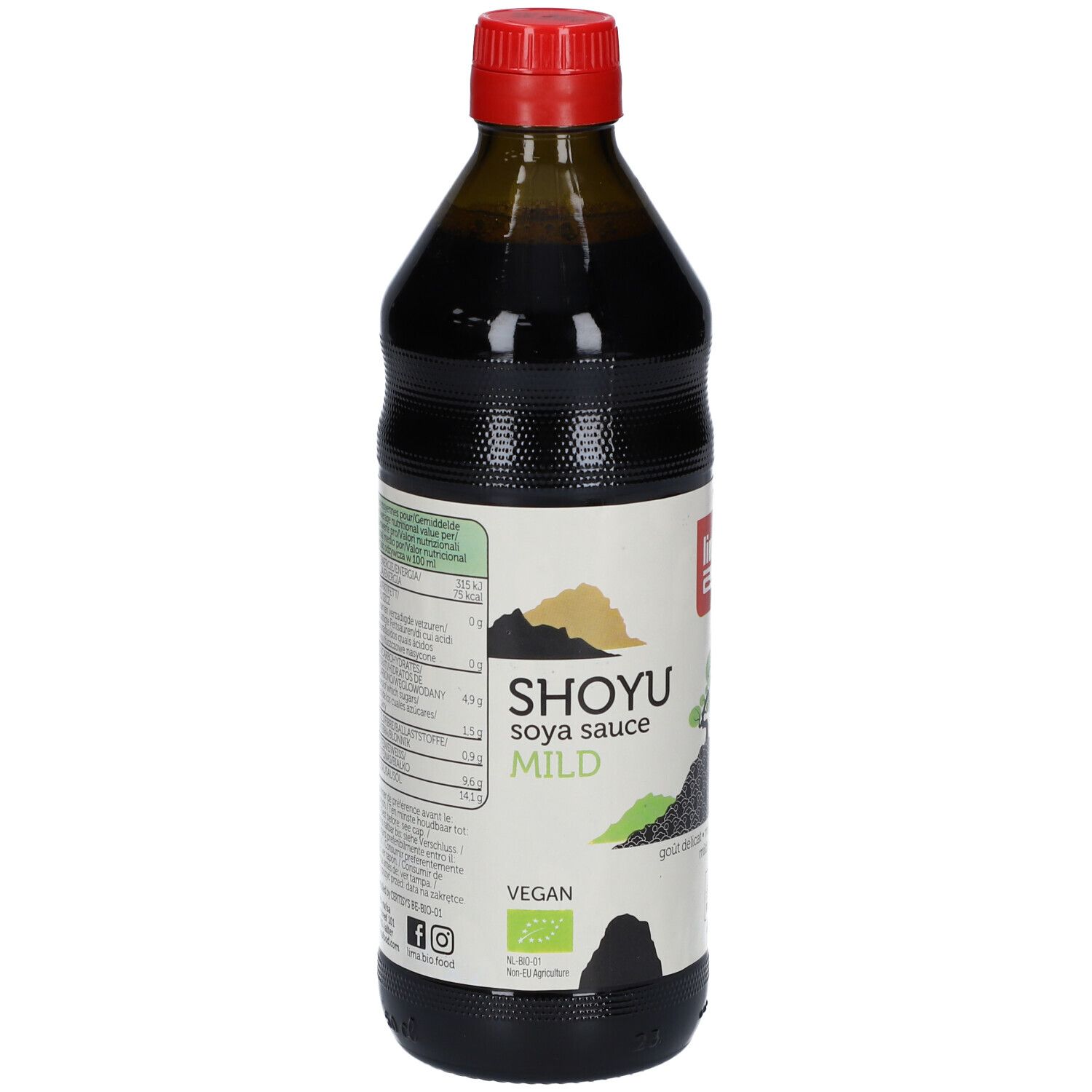 Lima Bio Shoyu Sojasoße 500 ml Flüssigkeit
