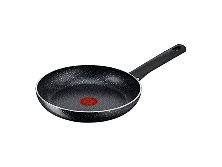 Tefal Start Easy C2670623 Poêle à frire en aluminium avec revêtement anti-adhésif en titane Noir 28 cm
