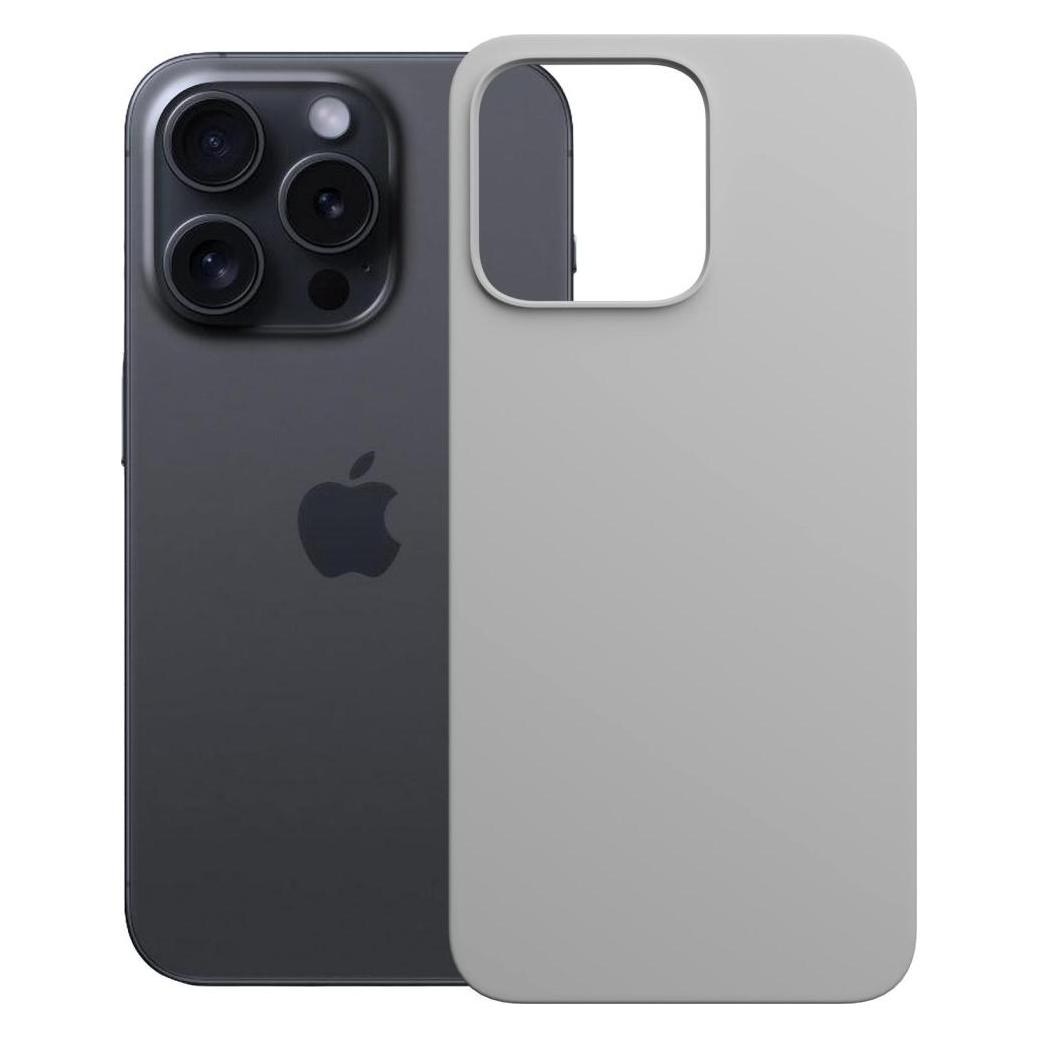 3MK Etui Hardy MagSilicone do Apple iPhone 16 Pro Max tytanowy (Apple iPhone 16 Pro Max) (5903108661959)