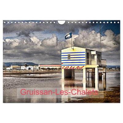 Gruissan-Les-Chalets (Calendrier mural 2026 DIN A4 vertical), CALVENDO calendrier mensuel