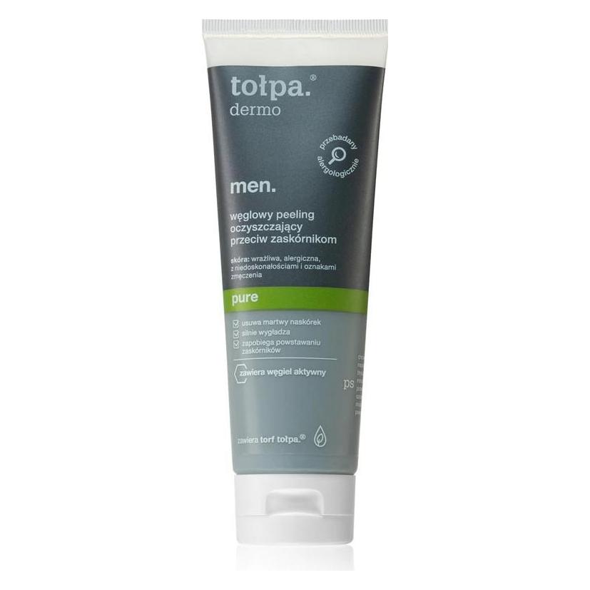 Dtangler Tołpa Men Pure Węglowy Peeling Oczyszczający 100ml - Men's Skincare (Reinigungspeeling, 100 ml) (46370339)