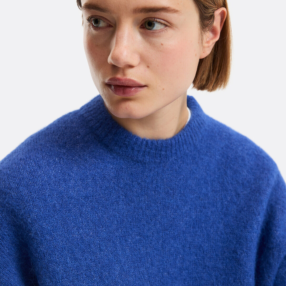 LA REDOUTE COLLECTIONS Pull alpaga mélangé, Signature LYNE