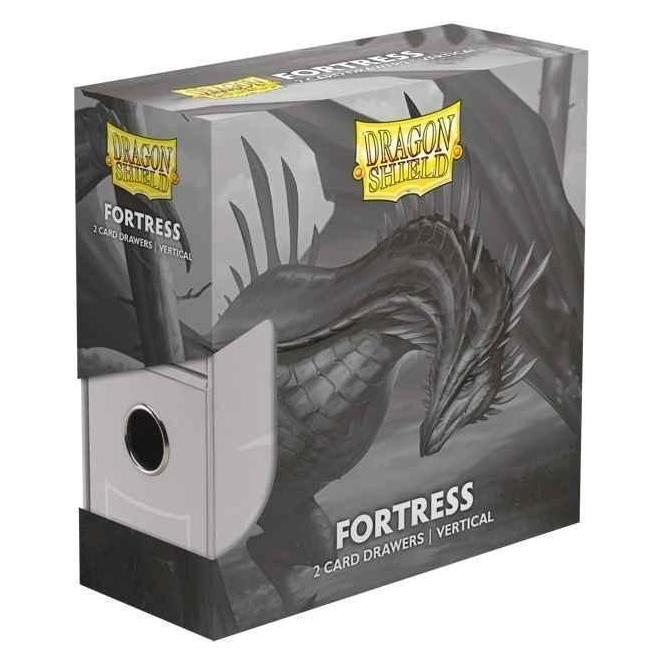 Dragon Shield DS Fortress - 2-Card Drawers Vertical - White (ART33702)