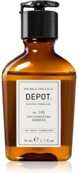 Depot 100 HAIR CLEANSING NO. 105 INVIGORATING SHAMPOO champô reforçador anti-queda capilar 50 ml. 100 HAIR CLEANSING NO. 105 INVIGORATING SHAMPOO