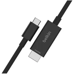 Belkin USB Typ C – HDMI (2 m), Videokabel, Schwarz